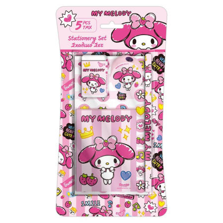 RECHIZITE SCOLARE IPB - Set Școală 5 Piese My Melody - Cod 490289