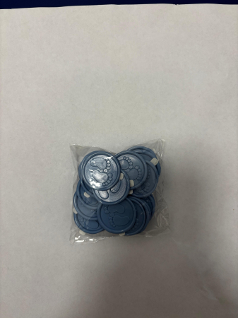 SET SIGILII BOTEZ CU PICIORUSE ALBASTRU PUDRAT 25/SET [1]