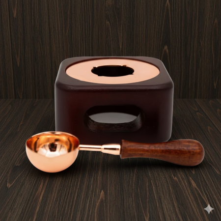 Set Ceara si sigiliu - SET TOPIRE CEARA CU SUPORT SI LINGURITA