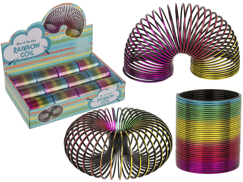 Jucarii - Spirală Magică Plastic 5cm Curcubeu 61/2474 - ipb.ro