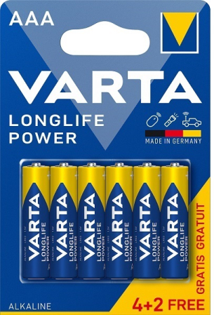 Baterii - STA BATERII VARTA AAA 6/SET LR03 4903