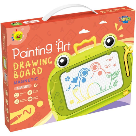 Tabliță Magnetică Luna Toys 27.5cm Verde Broscuță [1]