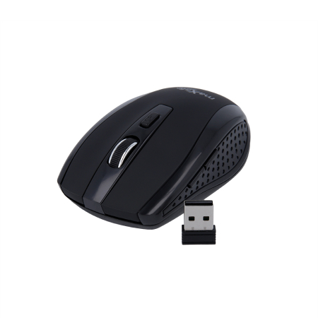 MOUSE OPTIC WIRELESS  MAXLIFE HOME OFFICE NEGRU  MXHM-02 1600DPI 6 BUTOANE [2]