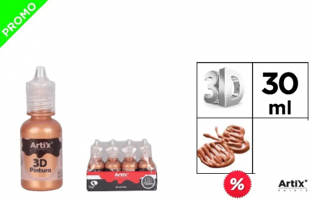 Contururi - VOPSEA ACRILICA 3D IPB 30ML CAFEA PP662-18