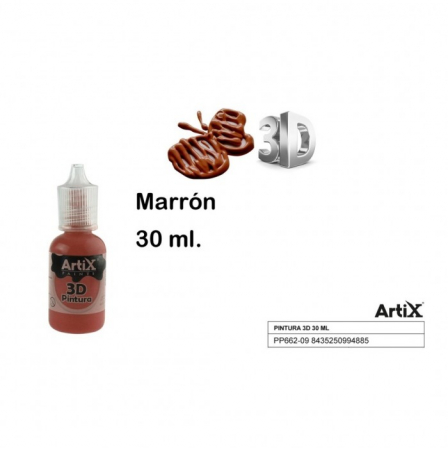 Contururi - VOPSEA ACRILICA 3D IPB 30ML MARO PP662-09