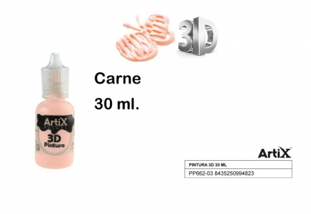 Contururi - VOPSEA ACRILICA 3D IPB 30ML ROZ DESCHIS PP662-03