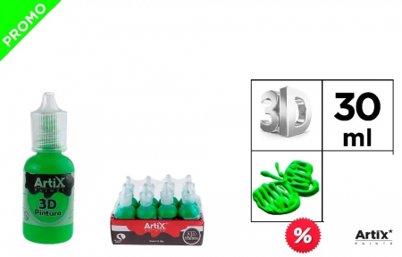 Contururi - VOPSEA ACRILICA 3D IPB 30ML VERDE IARBA PP662-08