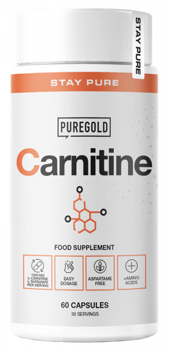 Carnitine - capsule cu conținut mare de L-carnitină, fără stimulente [1]