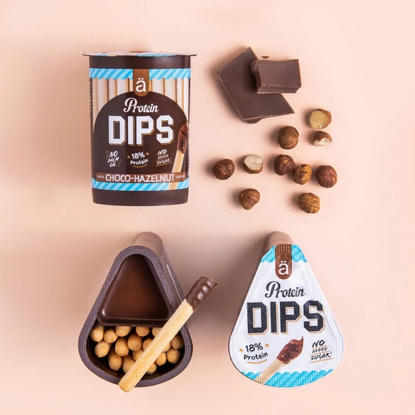 Protein DIPS - delicatesă cu proteine, bețișoare crocante cu cremă fină de ciocolată [2]