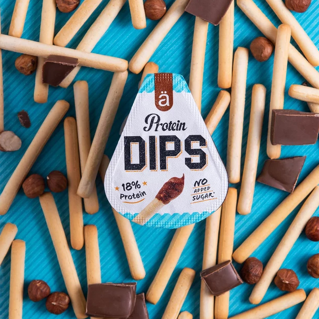 Protein DIPS - delicatesă cu proteine, bețișoare crocante cu cremă fină de ciocolată [3]