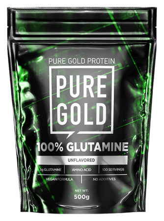 Glutamină - 100% L-Glutamine - aminoacizi, L-glutamină 100% pură