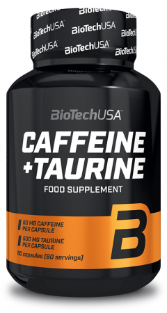 Suplimente - Caffeine & Taurine - energizant natural cu efect reconfortant
