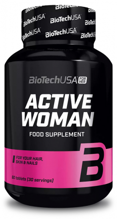 Vitamine și minerale - Active Woman - pentru o femeie modernă şi sănătoasă , pentru sănătatea părului, pielii şi unghiilor.