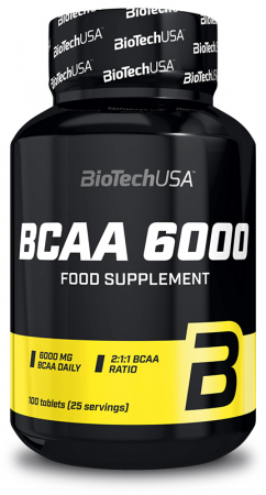 Aminoacizi - BCAA 6000 - aminoacizi pentru creșterea și menținerea musculaturii