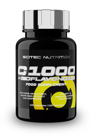 Vitamine și minerale - C1000 + Bioflavonoids - ajută la întărirea sistemului imunitar, la reducerea stresului