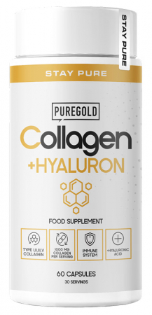 Collagen - Collagen + Hyaluron - sprijin pentru starea normală a pielii, părului și sistemului imunitar