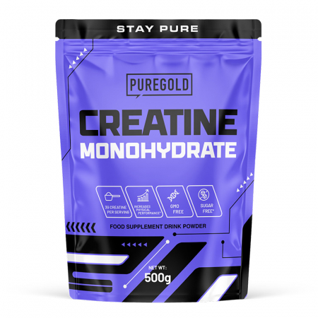Creatine - Creatine Monohydrate - crește performanța fizică