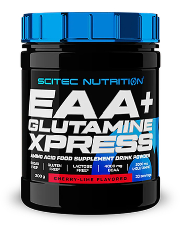 Aminoacizi - EAA + Glutamine - complex vegan cu aminoacizi fermentați și glutamină