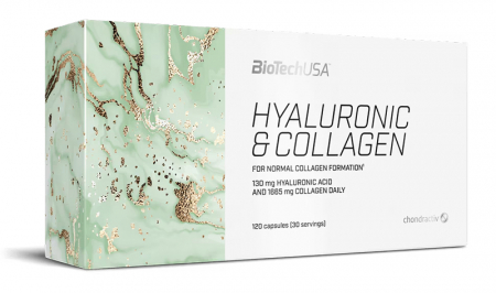 Collagen - Hyaluronic & Collagen - pentru articulații și oase, tendoane, cartilaje, piele și mușchi