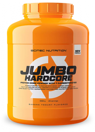 Proteine - Jumbo Hardcore - proteine de origine animală, pentru a crește în greutate