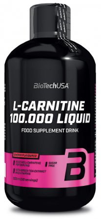 Slăbire, arderea grăsimilor - L-Carnitine 100.000 Liquid - pentru sportivi profesioniști