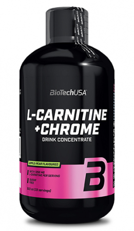 Slăbire, arderea grăsimilor - L-Carnitine + Chrome - pentru arderea grăsimilor