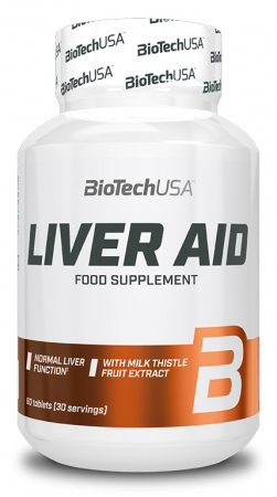 Vitamine și minerale - Liver Aid - pentru detoxifiere și protejarea ficatului