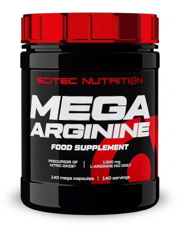 Aminoacizi - Mega Arginine - dilată vasele de sânge şi creşte nivelul de oxigen pentru inimă şi muşchi