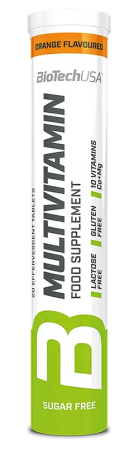 Suplimente - Multivitamin Effervescent - compoziție complexă de vitamine și minerale