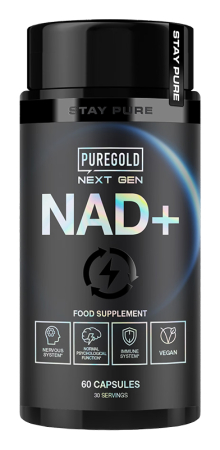 Suplimente - NAD+ - supliment alimentar cu nicotinamida ribozida, coenzima Q10 si vitamine, 60 capsule