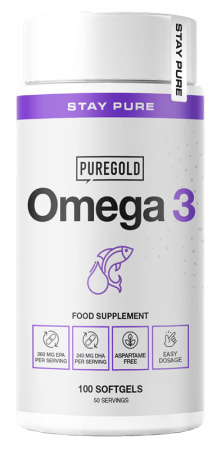 Alte suplimente - Omega 3 - capsule gelatinoase moi, cu ulei de pește cu EPA și DHA