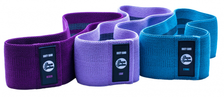 Alte accesorii - Set 3 benzi elastice textile Booty Band Set PS-4097