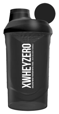 Shaker XWheyZero Black Smoke, 600ml