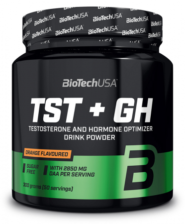 Creşterea testosteronului - TST + GH - aminoacizi doping-free, cu adaos de zinc, magneziu și vitamine B