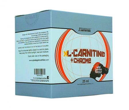 Slăbire, arderea grăsimilor - X L-Carnitine + Chrome