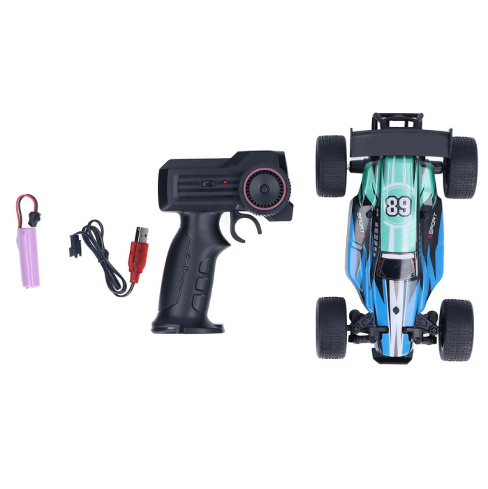 Masina de Curse cu Telecomanda, Tracțiune pe 4 Roți, Scara 1:20 [2]