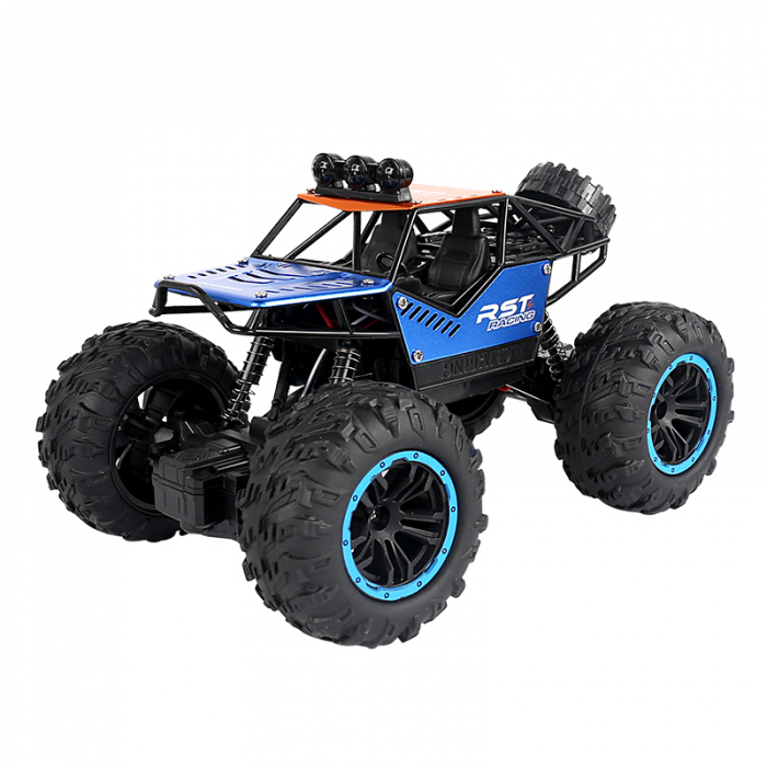 Masina Monster Truck OFF ROAD cu telecomanda, lumini LED, incarcare USB, acumulator inclus  20.5x14x12.5cm [2]