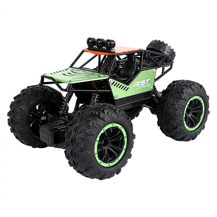 Masina Monster Truck OFF ROAD cu telecomanda, lumini LED, incarcare USB, acumulator inclus  20.5x14x12.5cm [7]