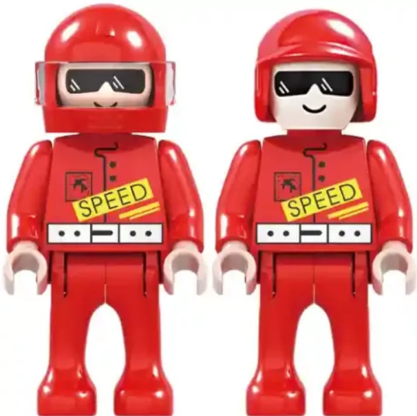 Blocuri de constructie, Statie de alimentare masina Formula 1 Cogo, 218piese, +6ani [6]