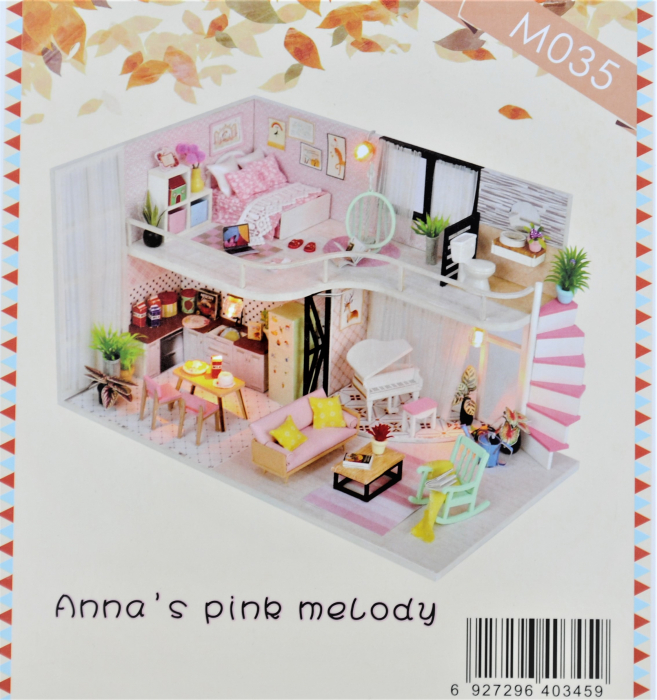 Casute Miniatura DIY Anna’s Pink Melody [5]