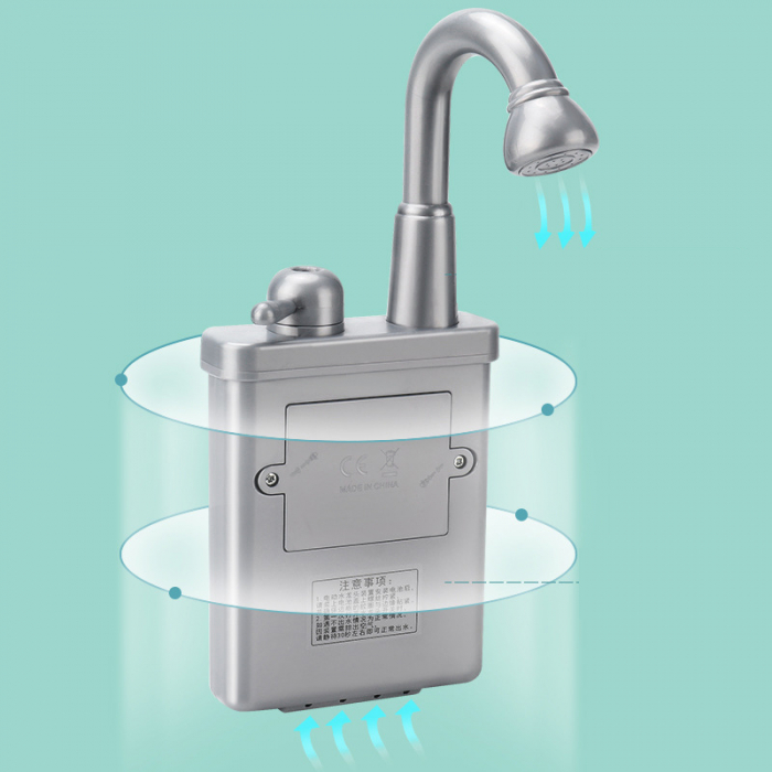 Chiuveta de jucarie cu pompa de apa + accesorii, 40x26x33 cm [2]