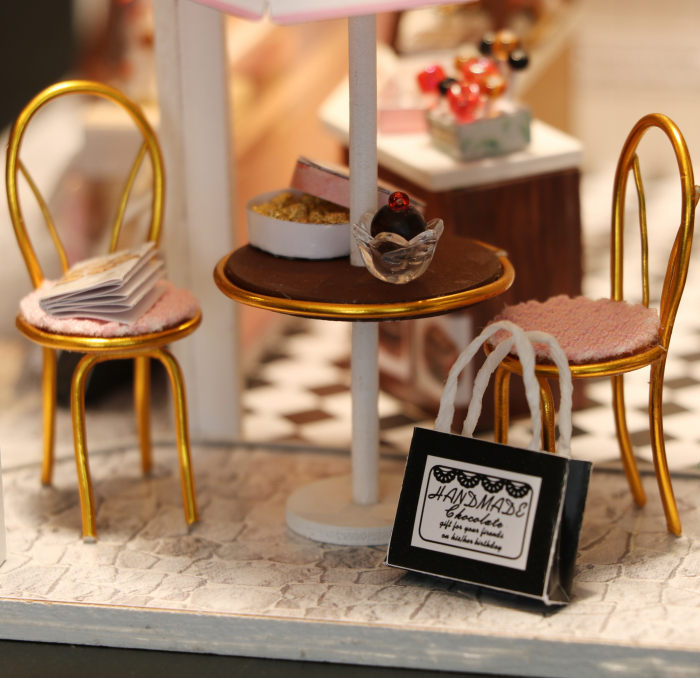Casa in miniatura 3D, Chocolatier Fantastic Ideas, DIY, 20x16x16cm [5]
