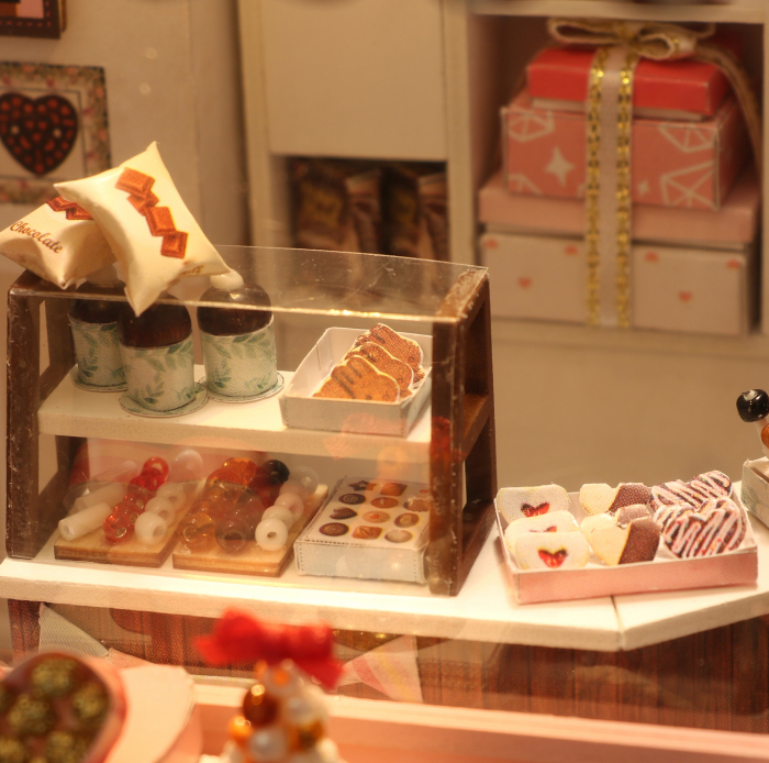Casa in miniatura 3D, Chocolatier Fantastic Ideas, DIY, 20x16x16cm [6]