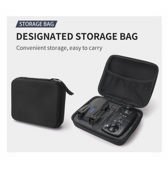 Drona W8-RC Pliabila, 2 camere, acumulator,geanta depozitare, WIFI, FPV, 29x23x5.5cm(deschisa) [9]