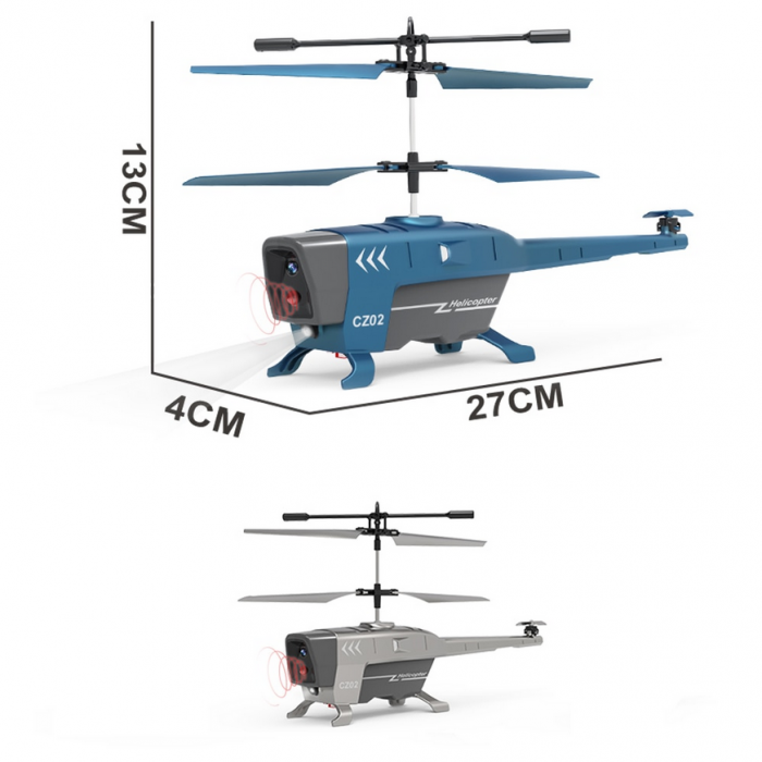 Elicopter cu telecomandă Black Ant, senzori pentru obstacole, incarcare USB, acumulator inclus, 27x13x4 cm [2]