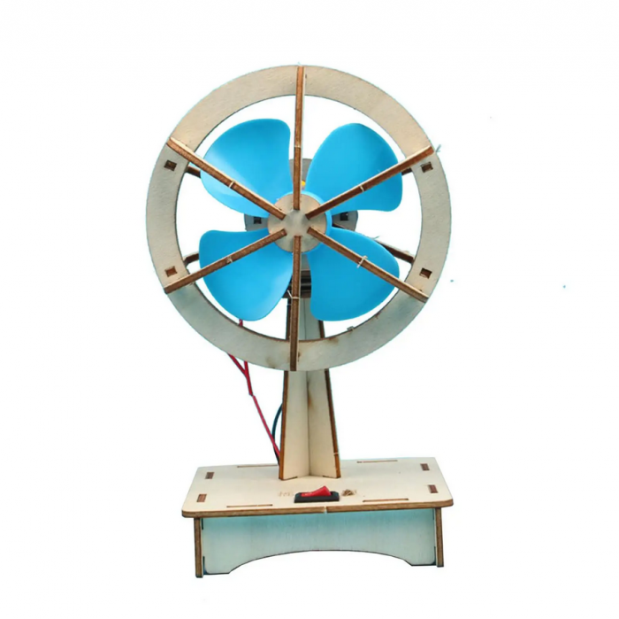 Ventilator oscilant STEAM, Kit DIY-do It Yourself, 9x8x17 cm [2]