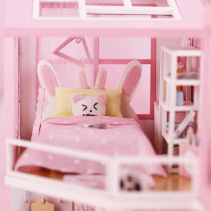 Casa in miniatura 3D, First love, DIY, 23x18x18.7cm [6]