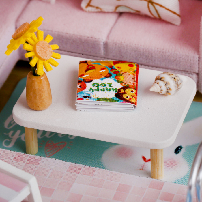 Casa in miniatura 3D, First love, DIY, 23x18x18.7cm [8]