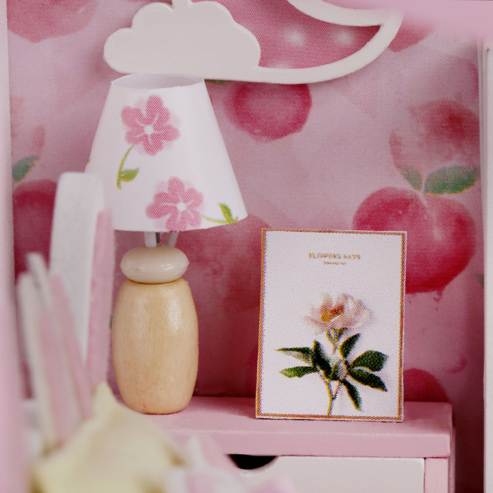 Casa in miniatura 3D, First love, DIY, 23x18x18.7cm [9]