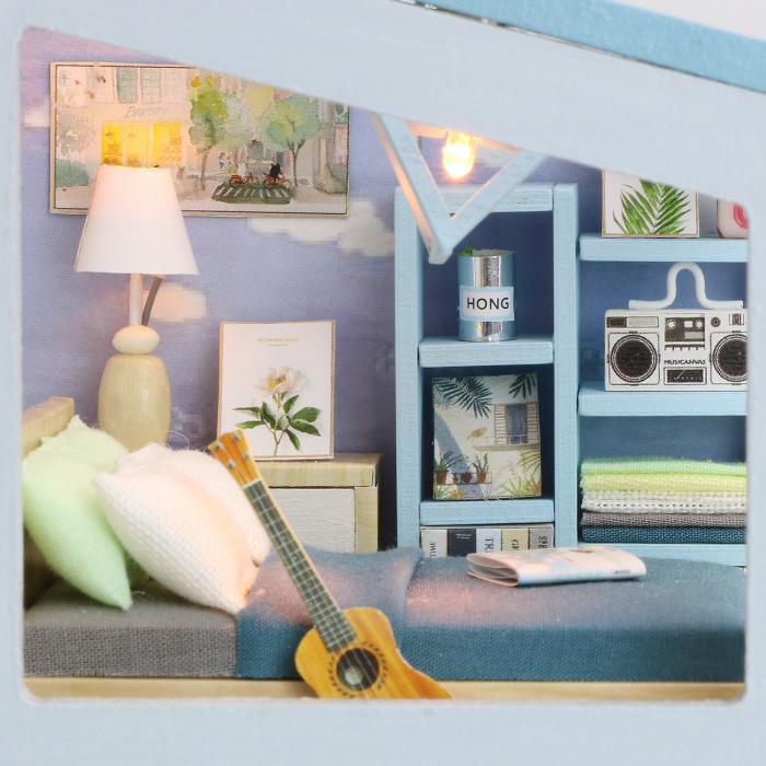 Casa in miniatura 3D, First meet, DIY,  23x18x18.7cm [6]
